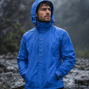Veste Safari à Capuche Personnalisée pour Homme 100% Polyester Imperméable et Coupe-Vent avec Logo Personnalisé pour l'Hiver - Product Image 2