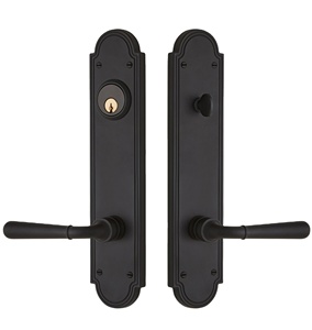Manija de Palanca Doble de Acero Inoxidable Bronceado de Última Tendencia para Muebles del Hogar, Personalizable con Puerta de Pasaje y Privacidad - Product Image 1