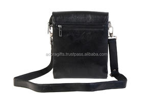 Bolso de cuero auténtico hecho a mano, personalizado, con asas desmontables y bolsillo con cremallera frontal, al mejor precio del mercado - Product Image 4