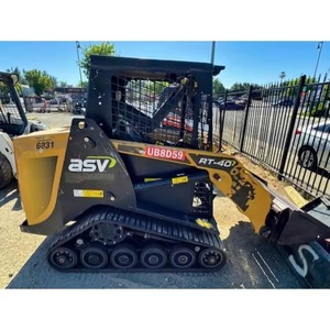Chargeuse sur pneus professionnelle ASV RT40, chargeuse compacte, chargeuse-pelleteuse avec boîte de vitesses et vérin hydraulique Eaton - Product Image 1