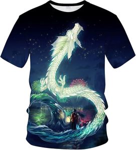 T-shirt en tricot noir pour homme, manches courtes, col rond, coupe ample, imprimé graphique, style décontracté, 100% coton, écologique, respirant - Product Image 4