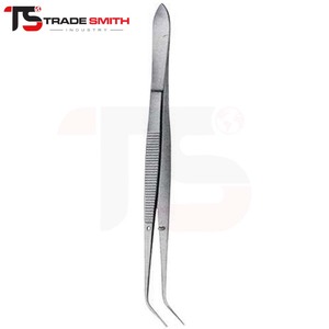Pince ergonomique manuelle en acier inoxydable TSI pour le maintien du coton dentaire, outil pour l'examen et le traitement dentaires professionnels - Product Image 3