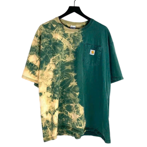 เสื้อยืดผ้าฝ้าย100% ทำด้วยมือสไตล์วินเทจสำหรับฤดูใบไม้ร่วงฤดูหนาวทรงหลวมทรงโอเวอร์ไซซ์ - Product Image 6