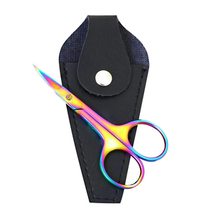 Eyebrow Nose Eyelash Cuticle Scissors Premium Design Professional Nail Scissor Manicure For Nails Curved Makeup Tools - Product Image 6