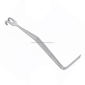 Retracteur nasal Aufricht Walter à bout arrondi 42x7mm 13.5cm en acier inoxydable durable pour la chirurgie ORL professionnelle - Product Image 2