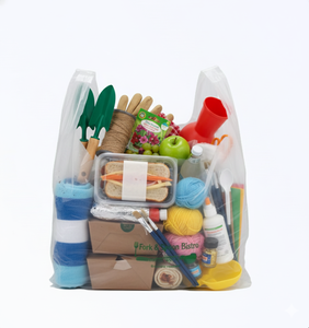 Bolsa de HDPE Sostenible para Camisetas, para Operaciones Empresariales con Neutro Emisión de Carbono, Bolsa de Asa de Chaleco de Alta Densidad Reciclada, Venta al por Mayor - Product Image 1