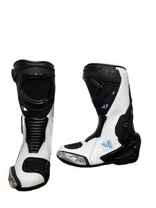 Bottes de moto en cuir véritable sur mesure, respirantes, confortables, pour homme et femme, toutes saisons, tendance, vente chaude - Product Image 2
