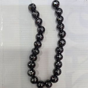 Cuentas de diamante moissanita de 10 mm, corte AAA de 9 pulgadas, para la elaboración de collares de diamantes y otras pulseras. - Product Image 3