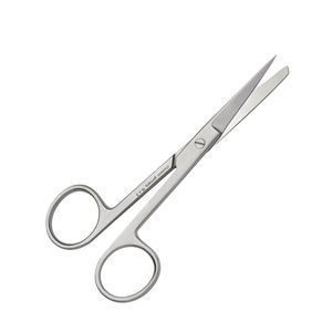Ciseaux chirurgicaux professionnels droits et tranchants de 125 mm de qualité supérieure, instrument médical, lot en gros - Product Image 1
