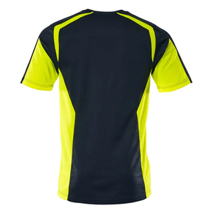 Men Hi Vis Workwear Construction Safety Working <b>T</b> <b>Shirts</b> Men Short Sleeve High Visibility Outdoor Safety Worker <b>T</b>-<b>Shirts</b> - Product Image 2