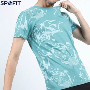 Unisex Custom Print Sublimation T <b>Shirt</b> <b>100</b>% <b>Polyester</b> Breathable Quick Dry Lightweight Casual Gym Running T <b>Shirt</b> Wholesale - Product Image 5