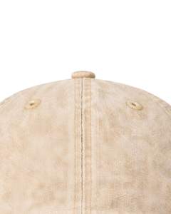 Casquette de baseball en coton beige délavé, unie, ajustable, unisexe, décontractée, respirante, confortable, qualité supérieure - Product Image 5