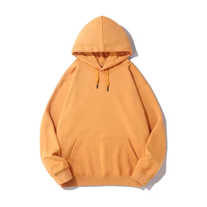 Sweat à capuche streetwear de haute qualité 350 g/m² 100 % coton, grandes tailles, vierge pour impression DIY - Product Image 4