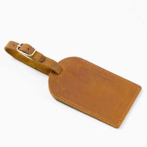 Etiqueta de Cuero Genuino de Lujo para Maletas y Bolsas de Viaje, Alta Calidad, Ecológica - Product Image 1