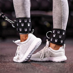 Correas de Tobillo Reforzadas con Camuflaje Digital para Máquinas de Cable, Ejercicios de Piernas, Fitness y Levantamiento de Pesas - Product Image 3