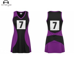 ONSTYLE Vestido de Netball Personalizado por Sublimación, Ropa Deportiva para Mujer, Transpirable, de Secado Rápido, Sin Mangas, Uniformes de Alta Calidad - Product Image 6