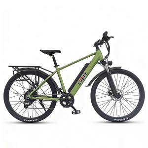 Bicicleta eléctrica deportiva de montaña de largo alcance con cuadro de aluminio de 27.5 pulgadas y batería de litio oculta de 36V 10AH - Product Image 2