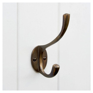 Luxury Vintage Solid Brass Coat Hook Heavy Duty Wall Mounted Clothes Hanger Hook <b>For</b> Bathroom Kitchen Towel Scarf Hardware <b>Sale</b> - Product Image 5