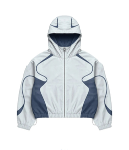 Nouvelle Collection : Survêtement Coupe-Vent en Nylon 100% – Pantalon et Veste à Capuche – Style Urbain - Product Image 4