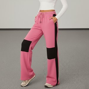 High Quality s <b>Women</b> Custom logo Cotton Drawstring Casual Running Wear Pockets <b>Women's</b> Unisex Jogger <b>Sweatpants</b> - Product Image 3
