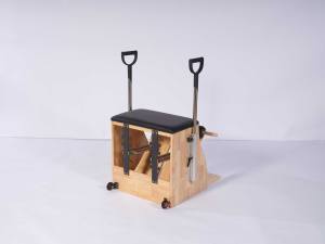 Machine <span class=keywords><strong>de</strong></span> Pilates Reformer en bois <span class=keywords><strong>de</strong></span> chêne pour l'amélioration <span class=keywords><strong>de</strong></span> <span class=keywords><strong>la</strong></span> <span class=keywords><strong>posture</strong></span>, Équipement <span class=keywords><strong>de</strong></span> Pilates <span class=keywords><strong>Yoga</strong></span>, <span class=keywords><strong>Chaise</strong></span> Wunda en chêne pour les centres <span class=keywords><strong>de</strong></span> réadaptation - Product Image 5