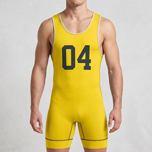 Wholesale Wrestling Jersey for Men Team Wear Men <b>Compression</b> Wrestling Singlet Jersey Sportswear Men Sleeveless Singlet - Product Image 6