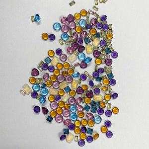 Forma de mezcla personalizada y tamaño de mezcla calibrado, piedras preciosas sueltas naturales de calidad AAA para anillo, pendientes, fabricación de colgantes, joyería - Product Image 5