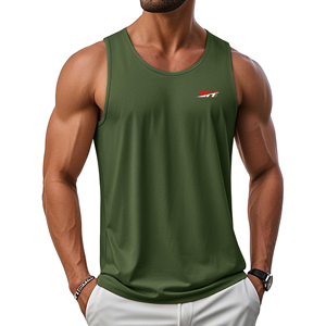 Débardeur en coton de qualité supérieure pour hommes, chemise décontractée sans manches pour l'été, les sports, le yoga, l'entraînement physique, vêtements confortables pour tous les jours - Product Image 1