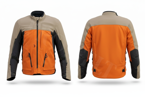 Custom Reflective Logo Design Waterproof Motorcycle Riding Jacket Breathable Protective Windproof Corduroy Biker Jackets Men's - Product Image 5