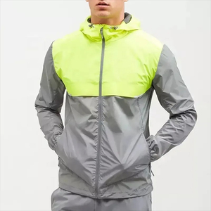 Quick Dry <b>Lightweight</b> Packable Training Wear Tracksuit Outdoor Sports <b>Running</b> Track <b>Jacket</b> Plus Size USA Athletic Windbreaker - Product Image 4