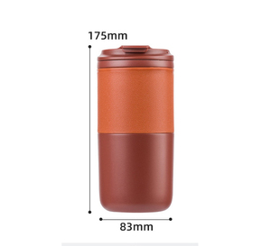 Modern 550ml Insulated Stainless Steel Voyager <b>Coffee</b> Tumbler with Insulated Flip Lid - Product Image 2