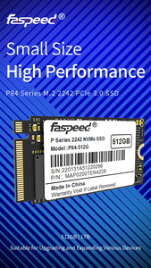 Faspeed M.2 NVME PCle 3.0 Solid State Drive Disk SSD 512GB 1TB Hard Drive untuk Laptop PC - Product Image 3