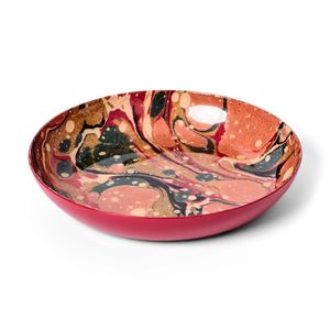 Bandeja Redonda Moderna de Metal Esmaltado Blanco con Diseño de Conejito, Plato Decorativo para Mesa de Centro, Venta al por Mayor, Decoración del Hogar - Product Image 5