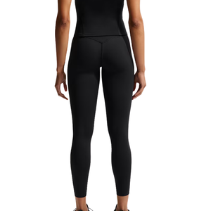 Leggings de yoga pour femmes, noirs, fins, tricotés, à taille haute, extensibles, pour la gym, le fitness, la course à pied, l'entraînement, vêtements de sport compressifs - Product Image 2