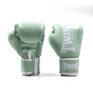 Gants de boxe de haute qualité pour jumeaux, fermeture auto-agrippante, Muay Thai Sanda, pour adultes, arts martiaux, personnalisés, 100% cuir véritable - Product Image 2