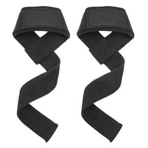 Sangles de levage robustes en néoprène imperméables et légères avec support pour les poignets pour soulevé de terre, powerlifting et entraînement en salle de sport - Product Image 2