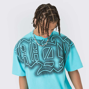 Camiseta de Manga Corta para Hombre, Unisex, de Alta Calidad, 100% Algodón, Estampada, Talla Grande, Precio de Fábrica, Venta al Por Mayor - Product Image 4