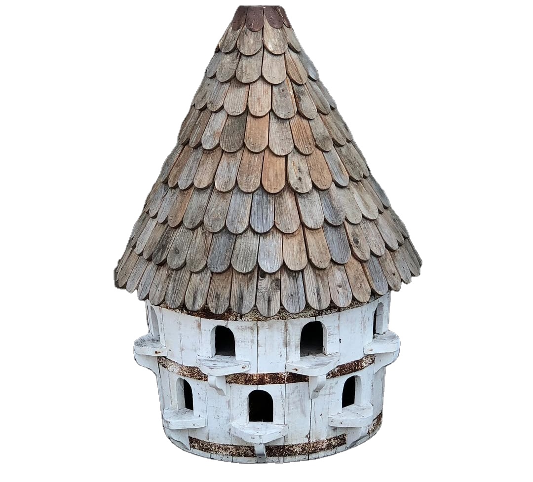 bird dove house wood outside