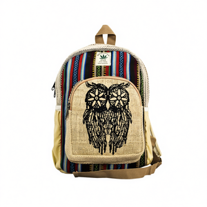 Hemp Cotton Student <b>Backpack</b> - Product Image 2