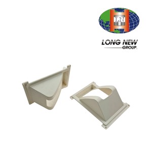 ฝาครอบช่องระบายอากาศพลาสติกแบบกำหนดเอง LONGNEW |   หน้าแปลนระบายอากาศติดผนัง OEM PC/ABS/PP สีเบจ ผลิตในไต้หวัน - Product Image 3