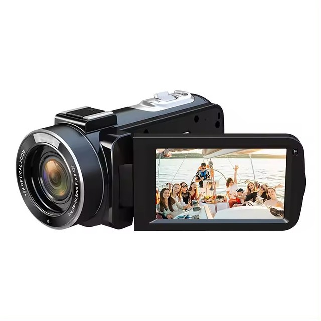 HDV01 Professional HDV Camera SPRITE 10X Digital Zoom Optical Zoom Touch Screen Handheld Digital Camera Video Recorder Camera