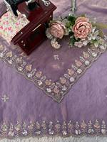 Sari en soie Fendy de créateur élégant, broderie de perles et de sequins, séchage rapide, pour l'été, l'hiver, les mariages, les fêtes, Diwali, les remises de diplômes