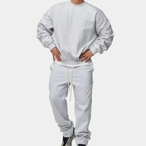 Men Sportswear Casual Hoodie <b>Jogger</b> Sets Wholesale 70% Cotton 30% <b>Polyester</b> Sweatshirts and Pants Tracksuits - Product Image 6