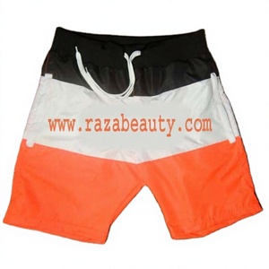 Shorts unisexes RBI en tissu coupe-vent nylon/polyester, anti-UV, grande taille, écologiques, respirants, antibactériens, 220g, personnalisables - Product Image 4