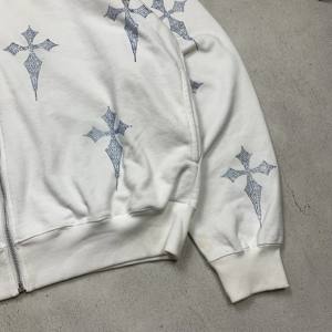 Nueva Llegada, Sudadera con Cremallera y Pedrería Chrome Heart, Estilo Hip Hop, Sudadera Urbana para Hombre y Mujer - Product Image 3