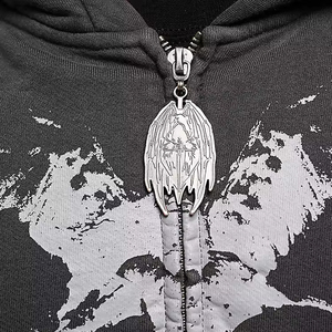 เสื้อฮู้ดดี้ผู้ชายไซส์ใหญ่พิเศษสั่งทำพิเศษ น้ำหนักมาก พิมพ์ลายแบบซับลิเมชั่น ผ้าฝ้าย 100% สำหรับขาย ยี่ห้อ ARTIST INDUSTRY - Product Image 5