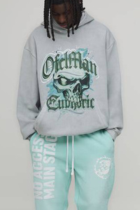 <b>Custom</b> Men's Screen Printing Sweatshirt Breathable Eco-Friendly Premium Soft Cotton Fleece Casual Men's Pullover Hoodie OEM - Product Image 3