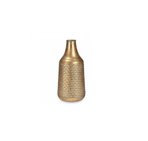 Luxury <b>Vase</b> <b>Gold</b> Finished with <b>White</b> Design Elegant <b>and</b> Stylish Decorative Piece Perfect for Home <b>and</b> Office - Product Image 1