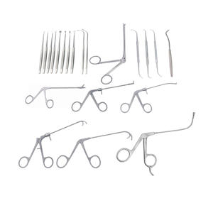 Ensemble d'instruments manuels en acier inoxydable FESS, 21 pièces, pour chirurgie endoscopique des sinus, outils ORL, instruments chirurgicaux CE ISO13485 - Product Image 5