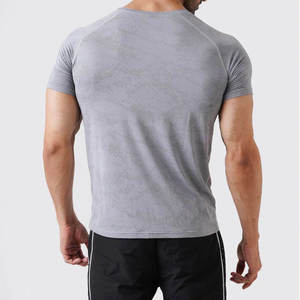 Camiseta Deportiva Personalizada con Logotipo para Hombre, Camiseta de Gimnasio de Manga Corta, Ropa Deportiva Ligera para Entrenamiento y Ejercicio - Product Image 2